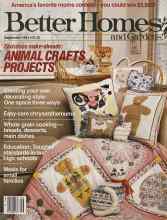 Better Homes & Gardens September 1983 Magazine Cover