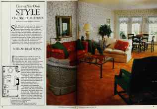 Better Homes & Gardens September 1983 Magazine Article: Creating Your Own STYLE