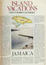 Better Homes & Gardens October 1983 Magazine Article: ISLAND VACATIONS TWO COLORFUL GETAWAYS JAMAICA