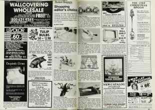 Better Homes & Gardens October 1983 Magazine Article: Shopping editor's choice