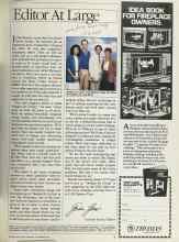 Better Homes & Gardens November 1983 Magazine Article: Editor At Large