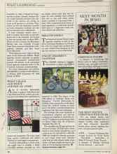 Better Homes & Gardens November 1983 Magazine Article: WHAT'S BLACK AND WHITE AND RED ALL OVER?