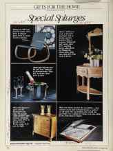 Better Homes & Gardens November 1983 Magazine Article: Special Splurges