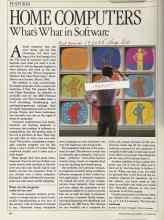 Better Homes & Gardens November 1983 Magazine Article: HOME COMPUTERS