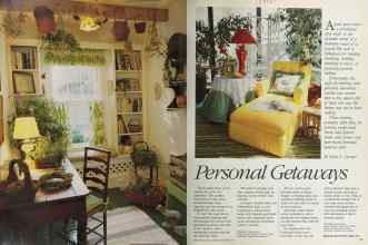 Better Homes & Gardens November 1983 Magazine Article: Personal Getaways