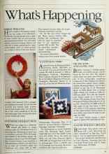 Better Homes & Gardens December 1983 Magazine Article: EDIBLE WREATH
