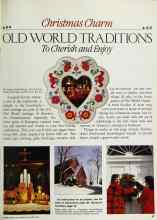 Better Homes & Gardens December 1983 Magazine Article: Christmas Charm