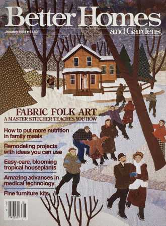 Better Homes & Gardens January 1984 Magazine Cover