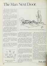 Better Homes & Gardens January 1984 Magazine Article: The Man Next Door