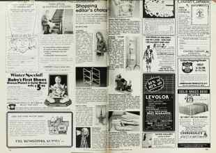 Better Homes & Gardens January 1984 Magazine Article: Shopping editor's choice