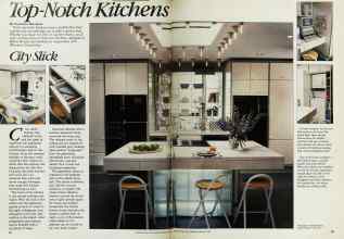 Better Homes & Gardens February 1984 Magazine Article: Top-Notch Kitchens