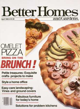 Better Homes & Gardens April 1984 Magazine Cover