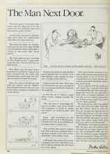 Better Homes & Gardens April 1984 Magazine Article: The Man Next Door