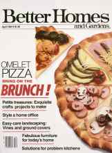 Better Homes & Gardens April 1984 Magazine Cover