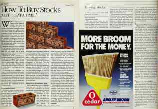 Better Homes & Gardens April 1984 Magazine Article: How To Buy Stocks A LITTLE AT A TIME
