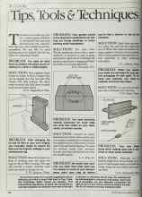 Better Homes & Gardens May 1984 Magazine Article: Tips, Tools & Techniques