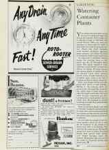 Better Homes & Gardens May 1984 Magazine Article: Watering Container Plants