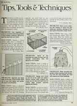 Better Homes & Gardens June 1984 Magazine Article: Tips, Tools & Techniques