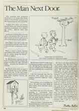 Better Homes & Gardens June 1984 Magazine Article: The Man Next Door