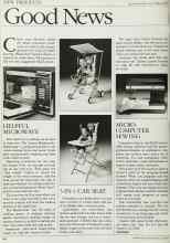 Better Homes & Gardens July 1984 Magazine Article: HELPFUL MICROWAVE