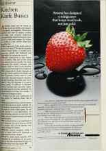 Better Homes & Gardens July 1984 Magazine Article: Kitchen Knife Basics