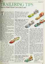Better Homes & Gardens July 1984 Magazine Article: TRAILERING TIPS