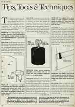 Better Homes & Gardens July 1984 Magazine Article: Tips, Tools & Techniques