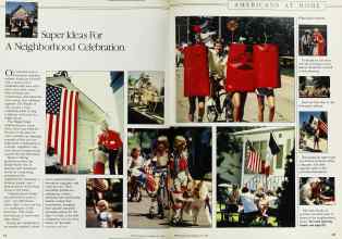 Better Homes & Gardens July 1984 Magazine Article: Super Ideas For A Neighborhood Celebration