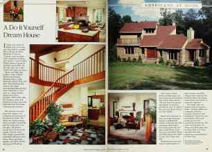 Better Homes & Gardens July 1984 Magazine Article: A Do-It-Yourself Dream House