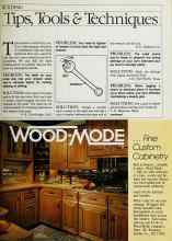 Better Homes & Gardens September 1984 Magazine Article: Tips, Tools & Techniques