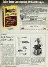 Better Homes & Gardens September 1984 Magazine Article: Roll-Around Plant Caddy