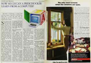 Better Homes & Gardens September 1984 Magazine Article: Page 72