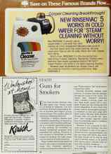 Better Homes & Gardens October 1984 Magazine Article: Gum for Smokers