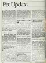 Better Homes & Gardens October 1984 Magazine Article: Pet Update