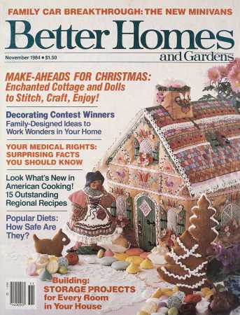 Better Homes & Gardens November 1984 Magazine Cover