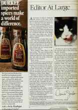 Better Homes & Gardens November 1984 Magazine Article: Editor At Large