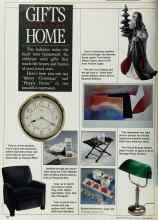 Better Homes & Gardens November 1984 Magazine Article: GIFTS FOR THE HOME