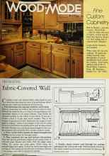Better Homes & Gardens November 1984 Magazine Article: Fabric-Covered Wall