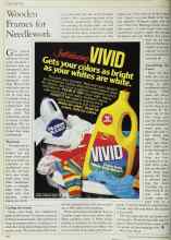 Better Homes & Gardens November 1984 Magazine Article: Wooden Frames for Needlework