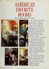 Better Homes & Gardens November 1984 Magazine Article: AMERICA'S FAVORITE ROOMS PRIZE-WINNING DECORATING IDEAS