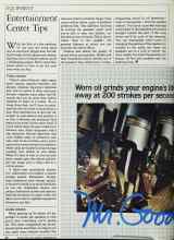 Better Homes & Gardens December 1984 Magazine Article: Entertainment Center Tips