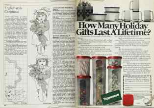 Better Homes & Gardens December 1984 Magazine Article: Page 166