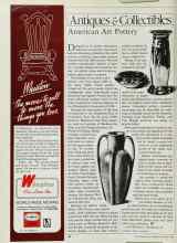 Better Homes & Gardens January 1985 Magazine Article: Antiques & Collectibles