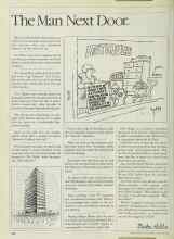 Better Homes & Gardens February 1985 Magazine Article: The Man Next Door