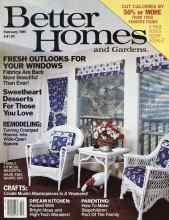 Better Homes & Gardens February 1985 Magazine Cover