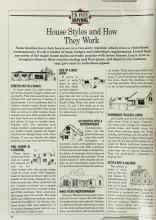Better Homes & Gardens March 1985 Magazine Article: House Styles and How They Work