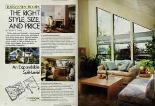 Better Homes & Gardens March 1985 Magazine Article: THE RIGHT STYLE, SIZE, AND PRICE