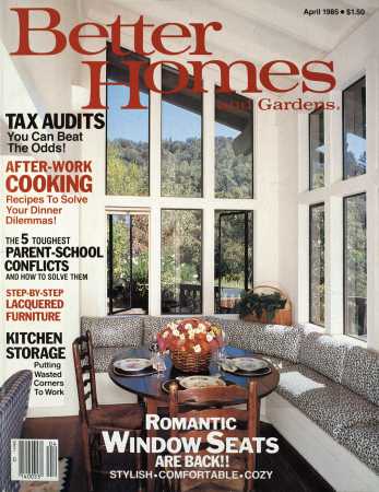 Better Homes & Gardens April 1985 Magazine Cover