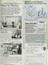 Better Homes & Gardens April 1985 Magazine Article: Setups for Sharing