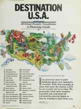 Better Homes & Gardens April 1985 Magazine Article: DESTINATION U.S.A.